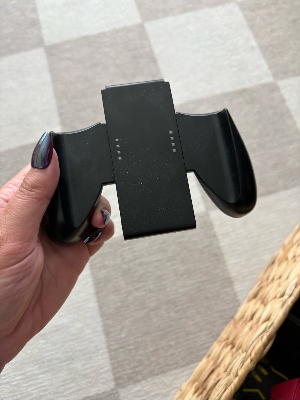 Nintendo Black Joy-Con Grip for Comfortable Gaming